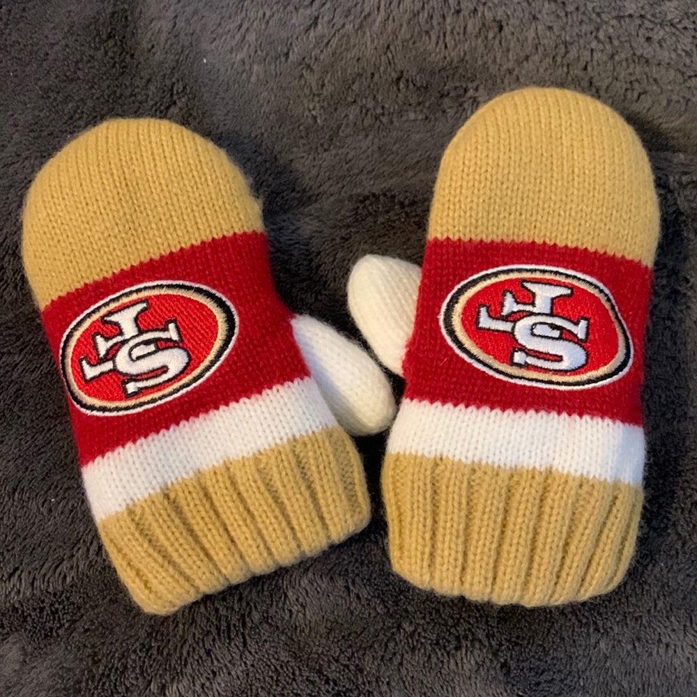 NFL 49er Mittens